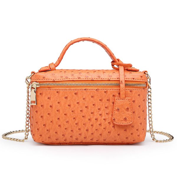 

ostrich pattern hand-to-flow chain bag middle east female bag fashion pillow multicolor women's shoulder handbags