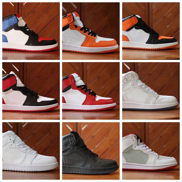 

j001hb 2019 1 og mens basketball shoes designer 1s baskets golden trainers sneakers chaussures size 36-46