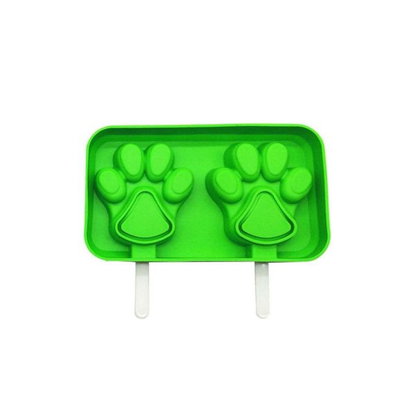 

силиконовый cat footprints стиль 2 сетки popsicle popsicle mold с крышкой
