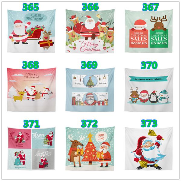 

customized polyester tapestry 500 styles 150*130cm beach towel yoga mat promotion gift & advertisement santa claus & gifts series r657