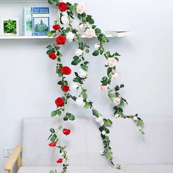 

180см пергола para jardin искусственный цветок австралийский роза rattan домашнее украшение поддельный цветок свадебная арка mariage supplie