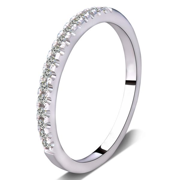 

wholesale 18k gold plated wedding rings for women simulated diamond engagement ring star jewelry ing, Golden;silver