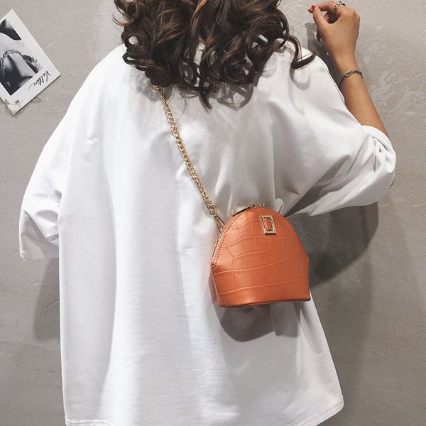

jiulin 2019 new fashion inins100 texture oblique satchel bag fashion foreign gas network celebrity shell bag
