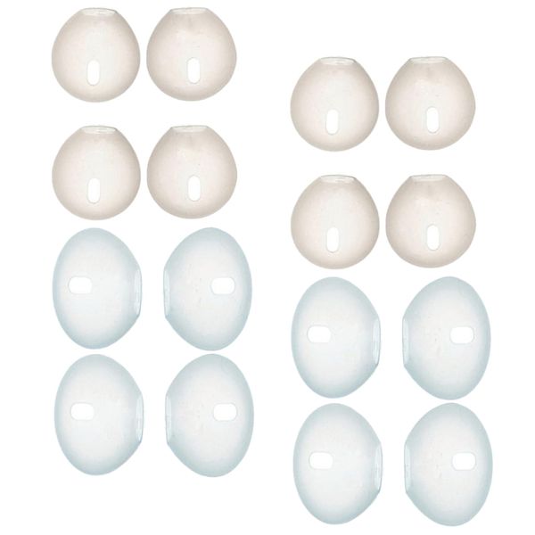 

16 pieces replacement eartips earbud tips for 7 8 x