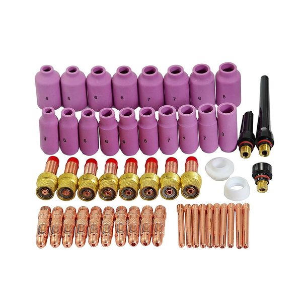 

welding torch accessory kit welding accessories tig lens collet body consumables kit fit wp 17 18 26 tig torch tools