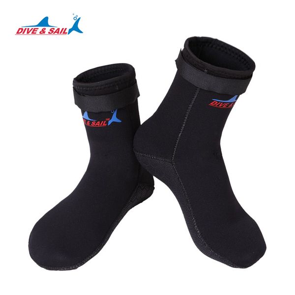 

dive&sail 3mm anti-slip dive socks for scuba diving snorkeling shoes beach boots wetsuit anti scratches warming