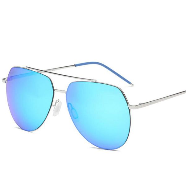 

chki new fashion metal polarized sunglasses men women polarized uv potection eyewear for sun driving, White;black