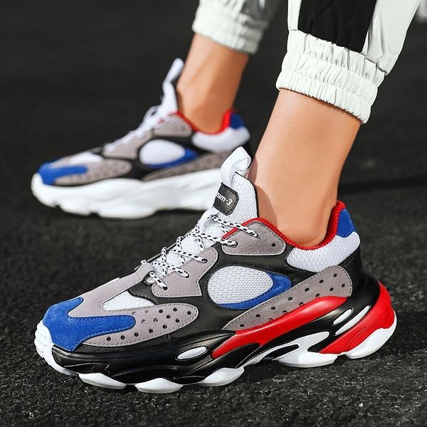 

2019 four seasons popular comfortable male sneakers outdoors sport fitness trainer zapatilla mens ultralight running shoes