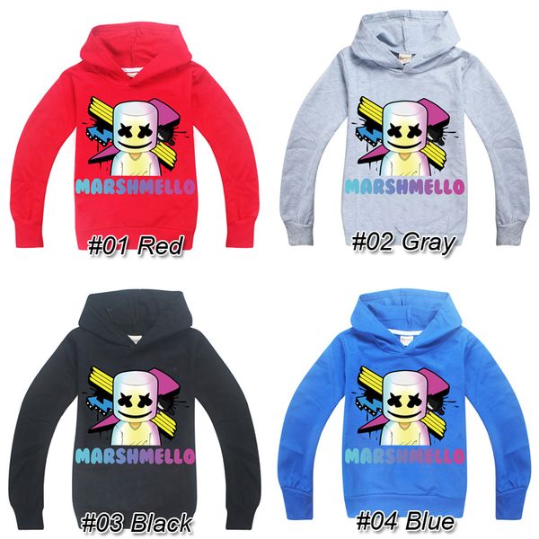 Kids Boys Marshmello DJ Music Hoodie Girls Hoodie Pants Set Child Gift For 6-14Y