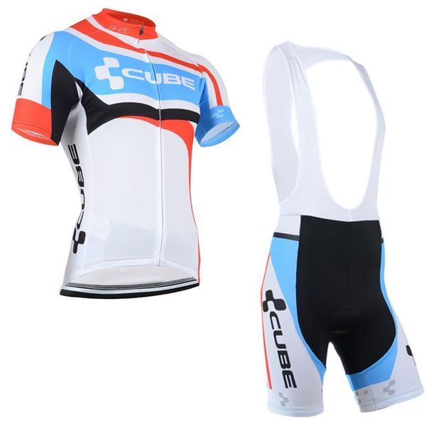 

2020 cube team cycling jersey suit summer sports jersey cycling clothing tour de france men short sleeve /shorts sets bicicleta sportswear, Black;red