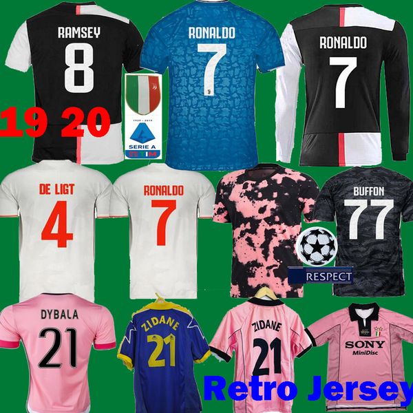 

2019 2020 juventu ronaldo de ligt occer jer ey 19 20 cami eta juve long leeve dybala buffon football hirt 97 98 hirt maillot 05 06