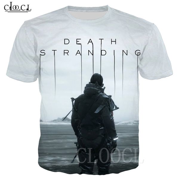 

2020 New Style Summer Game Death Stranding T Shirt Men Women 3D Print Tee Shirt Short Sleeve Fashion Pullover Tops S-5XL
