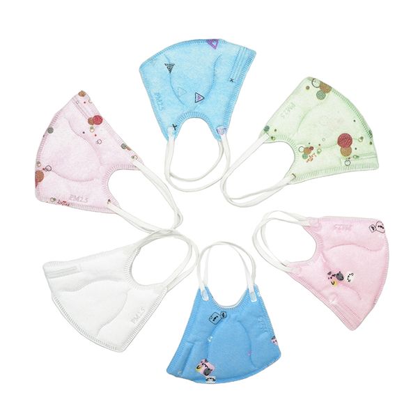 

5 pieces kids anti pollution mouth cover outdoor dust proof face cover