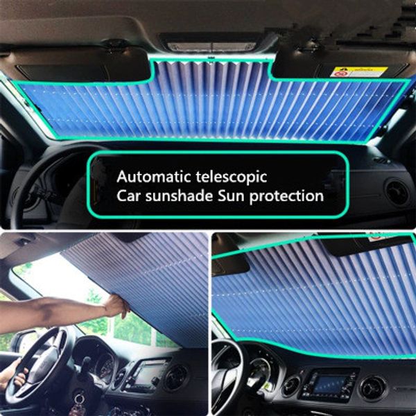 

car sunshade automatic car sunshade sun protection curtain private suv truck all can use size 65,70.80cm
