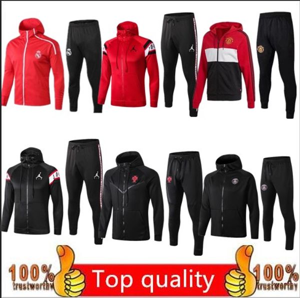 

2019 2020 p g real madrid chandal futbol occer jacket hoodie champion league urvetement 19 20 mbappe football track uit training uit