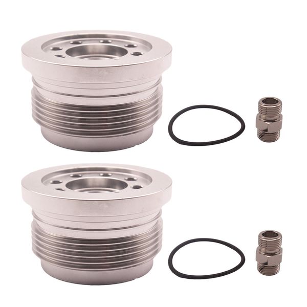 

2 pieces new billet oil sandwich oil filter fits for smart two model 450