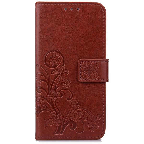 

yc lucky clover чехол-лист с ремешком из искусственной кожи для samsung s7562