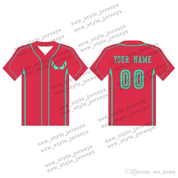 

23MAN Custom Baseball Jerseys Breathable 2019 Men youth Quick Dry Blue white Stitched M-XXXL Green Baseball Jerseys