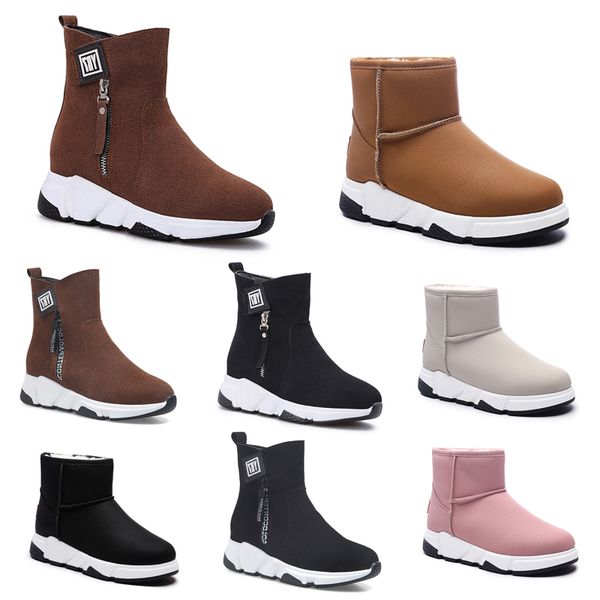 

non-brand дизайнерская обувь speed ​​trainer повседневная носка обуви коричневый черный розовый бежевый плоский мода женщин runner носки кро