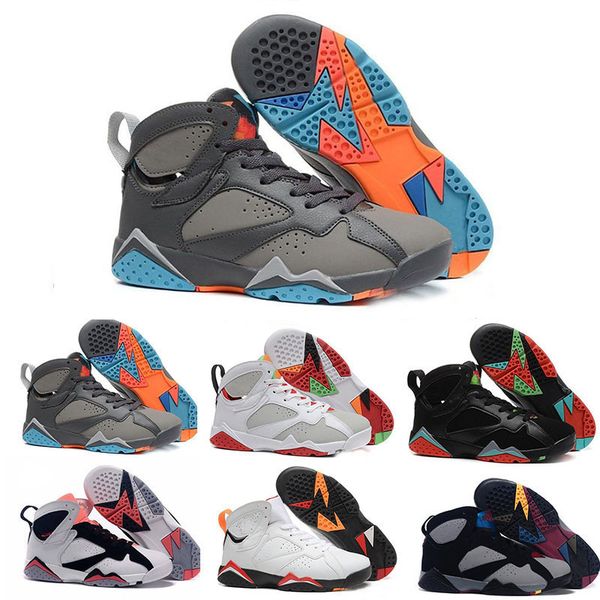 

7s mens basketball shoes classic 7 pure money hare bunny raptor french blue bordeaux lava verde black white women trainer sneakers