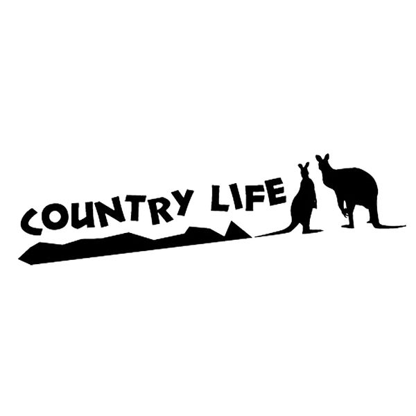 

16*4.6cm country life sticker decal new style motorcycle suvs bumper car window lapcar stylings