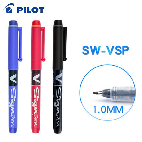 

12pcs/lot pilot sw-vsp gel pen large capacity bold student pen sketch design sketch japanese stationery 1.0mm