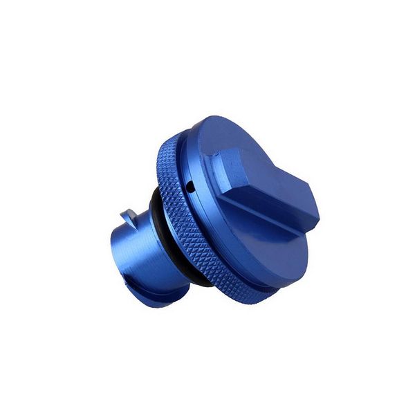 

car aluminum alloy magnetic def oil cover cap for blue dodge 2013-2017