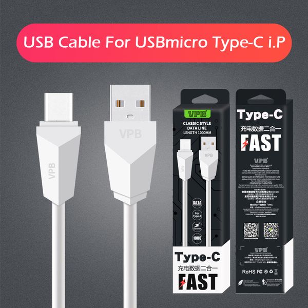 

USB-кабель для IOS i6 7 8 xr быстрая зарядка USB Тип C для Samsung S8 S9Plus Smart Phone Micro USB линия перед