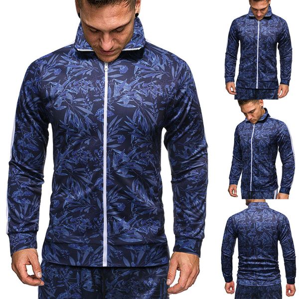 

men's jackets waterproof 2019 autumn fashion men's winter zipper print sportswear warm jacket long sleeve coat veste homme, Black;red