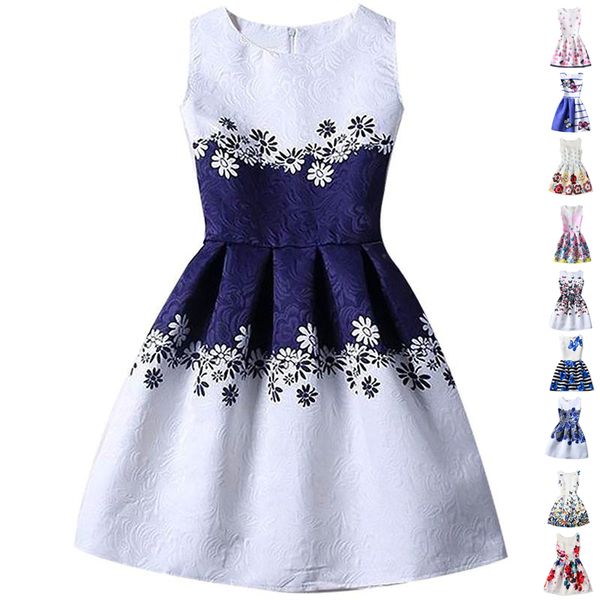 

2018 летние платья для девушки цветка бабочки рукавов формальное девушки платья тинейджеров платье партии платье infantil возраста 9 11 12, Red;yellow