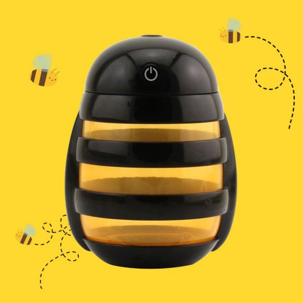 

cute mini bee small usb portable home car car large capacity humidifier