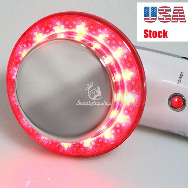 

us ship ultrasound ultrasonic slimming body massager led light therapy pn light microcurrent wrinkles removal skin lifting
