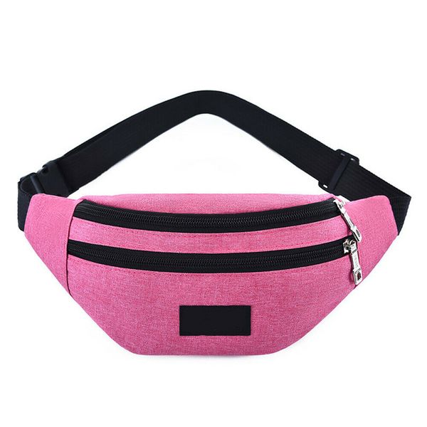 

new men women fanny pack oxford waterproof pouch belt waist bum bag waist phone pocket mini lightweight sport running bag