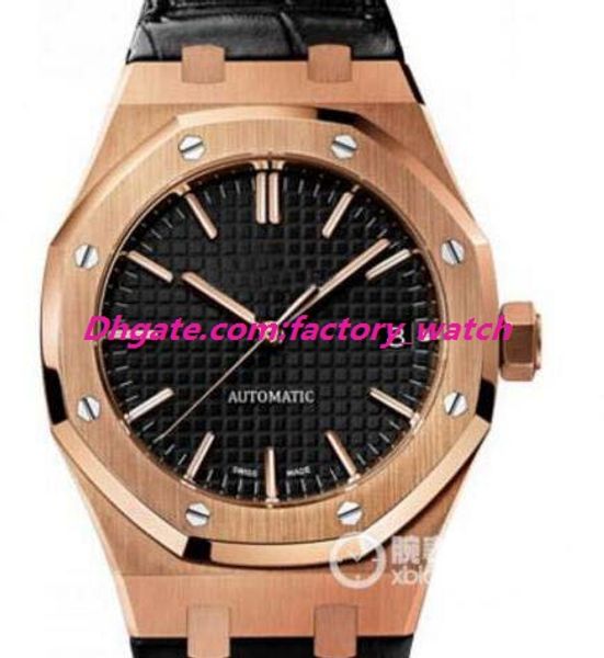 

multi-style link luxury watch 5 style mens 41mm silver dial watch 15400.oo.1220st.02 automatic fashion men's watches wristwatch, Slivery;brown
