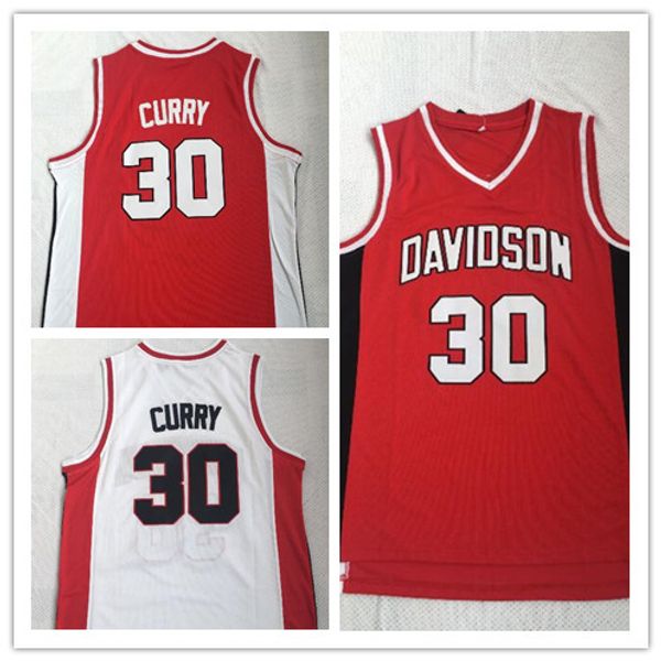 steph curry davidson jersey