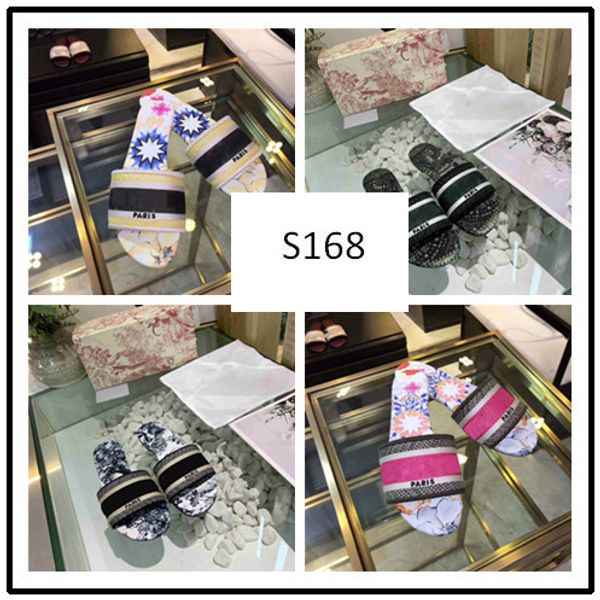 

fashion new dazzle flowers women sandals designer slippers embroidery sandal floral brocade slipper flip flops 8, Black