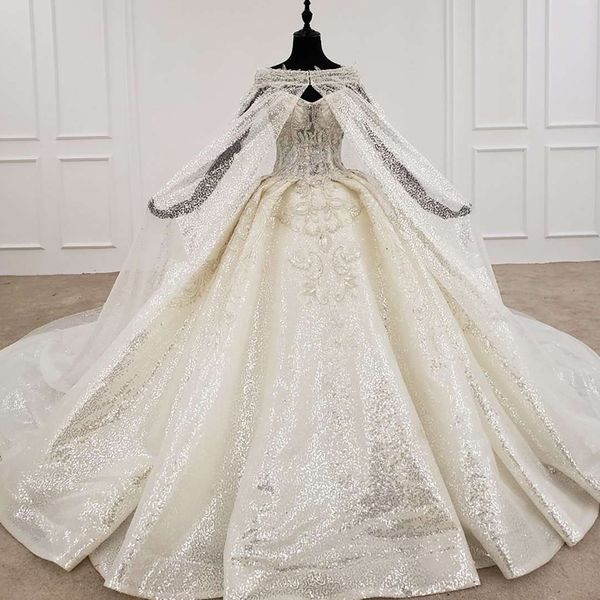 

2020 атласные кружева свадебные платья с wrap милая рукавов бисероплетение блестки аппликациями luxury plus размер свадебное платье robe mar, White