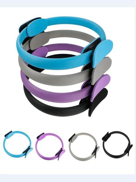 

quality pilates yoga ring magic wrap slimming bodybuilding workout heavy duty pp + nbr yoga material around 5 colors