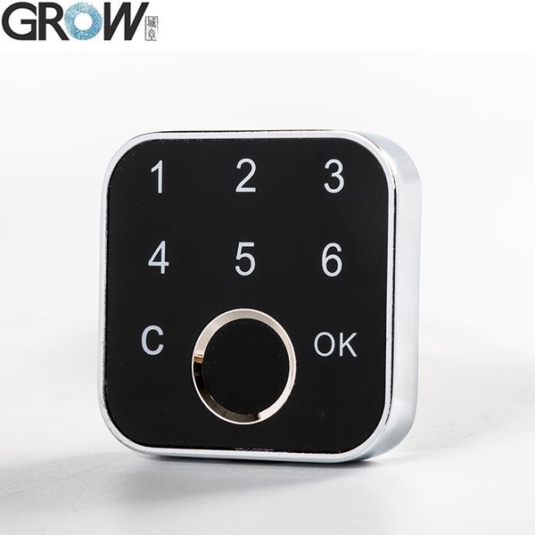 

grow g16 fingerprint electric cabinet drawer lock with two installation methods for office home bank