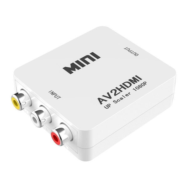 

av2hdmi rca av to hdmi converter adapter mini composite cvbs to hdmi converters with retail package 1080p