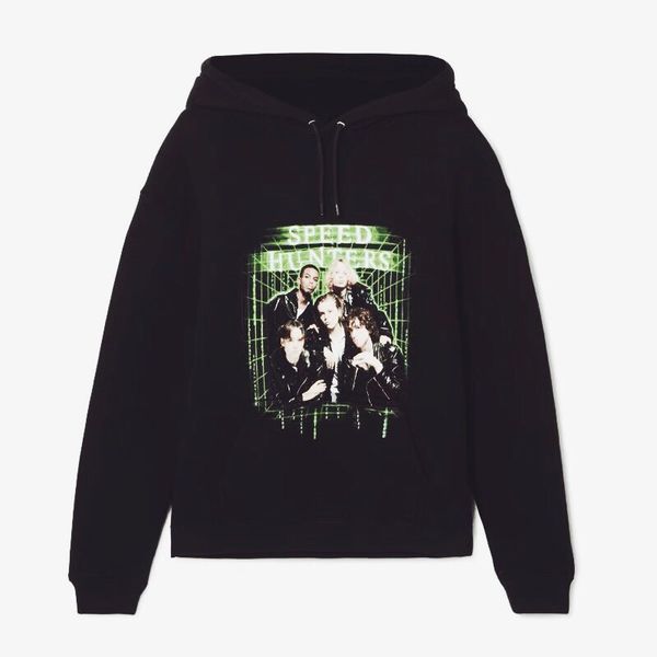 

2019 бренда дизайнер мужской новый стиль портрет толстовки мужские носить толстовки роскошные одежды с длинными рукавами спортивной молодежи, Black