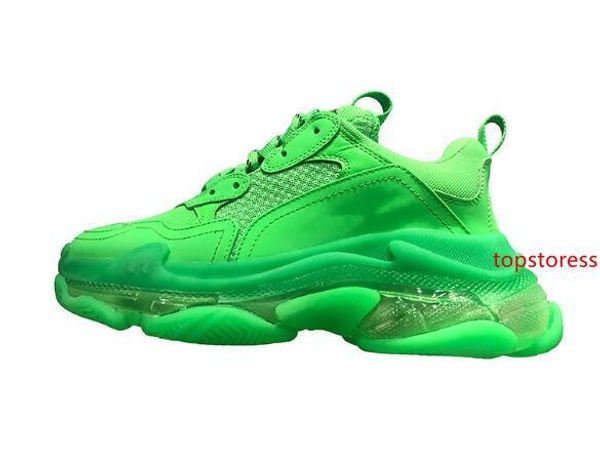 

paris 2019 crystal bottom triple-s leisure shoes luxury dad shoes platform triple s sneakers for men women vintage kanye old grandpa trainer