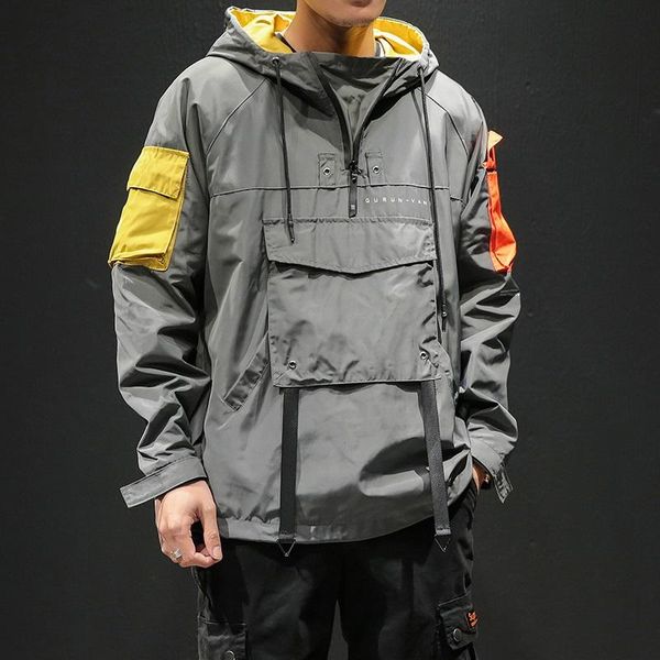 

fashion- hip hop hooded patchwork mens jacket coat male hoodies coats men black couple streetwear hoody bomber jacket size m-5xl, Black;brown