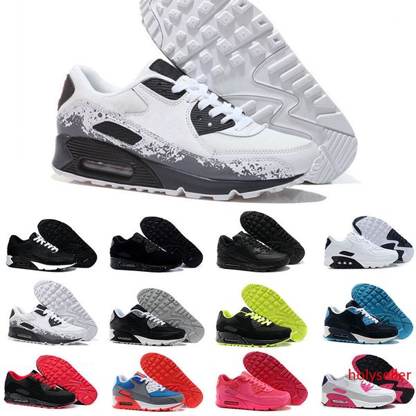 

men sneakers shoes classic 90 men running shoes sports trainer cushion 90 surface breathable sports shoes 40-45