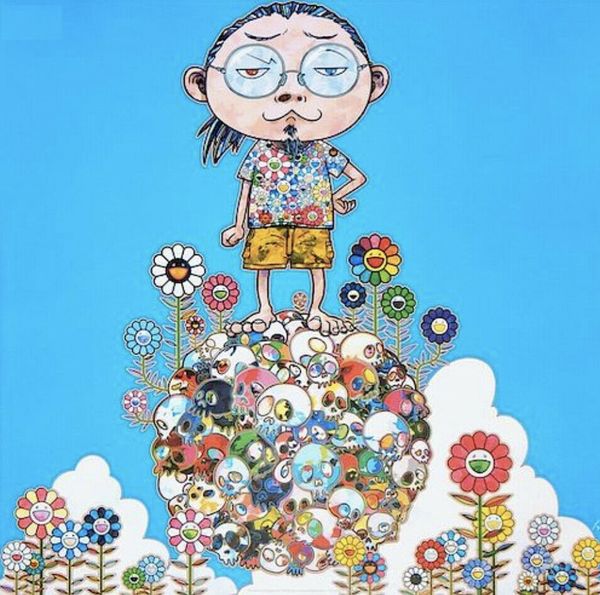

takashi murakami kaikai кики в сверхъестественное home decor handpainted картина маслом на холсте wall art canvas картинки 191112