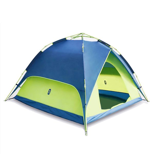 

zenph automatic tents outdoor 3-4 persons speed open tents hydraulic automatic waterproof beach hiking double layertents