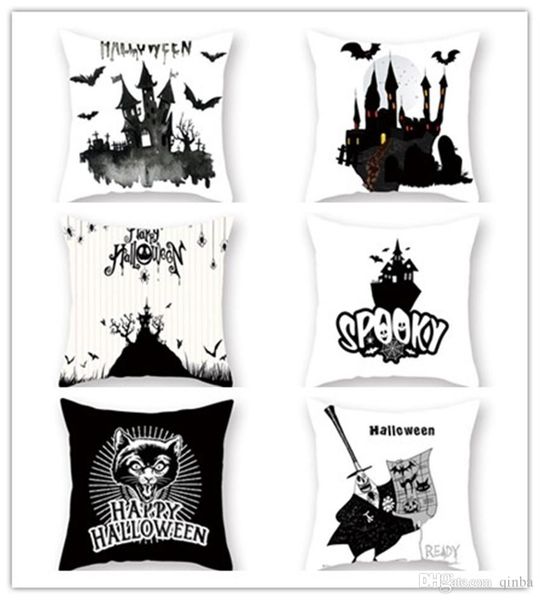 

взрыв модели простой личности мода главная хэллоуин череп белье печать персиковая кожа подушка подушка кровать спинка диван объятия наволочк