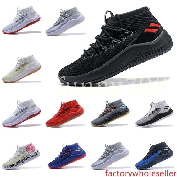

2019 new dame 4 damian lillard mens basketball shoes designer fashion trainers chaussures sneakers