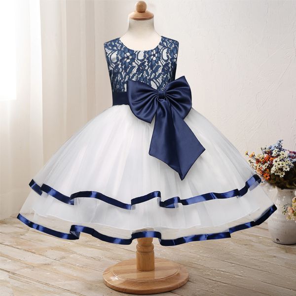 

cross border for child formal dress girls dress gauze children shirt children princess costume a generation of fat, Red;yellow