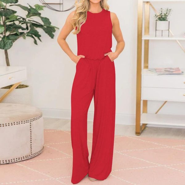 

2020 streetwear long solid color rompers womens jumpsuit summer loose pocket embellished cuffs mesh romper loose club pants, Black;white
